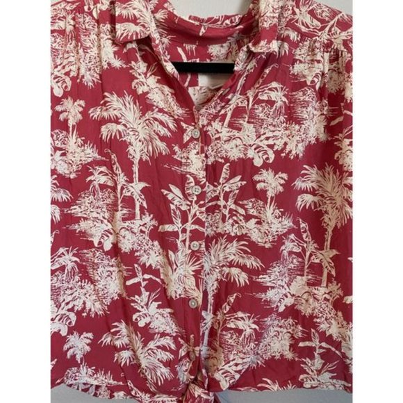 *DISCOUNTED SHIPPING!!* American Eagle Cropped Shirt Size XL - Picture 2 of 5